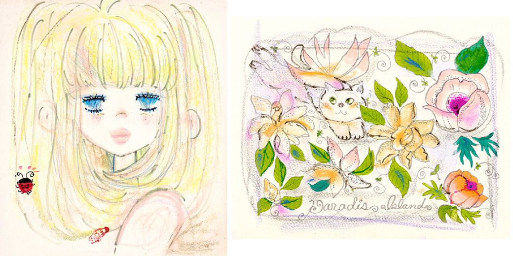 水森亜土新作展 ◎3月26日(木)→30日(月) ◎5階 催会場 ※最終日は午後5時で閉場。