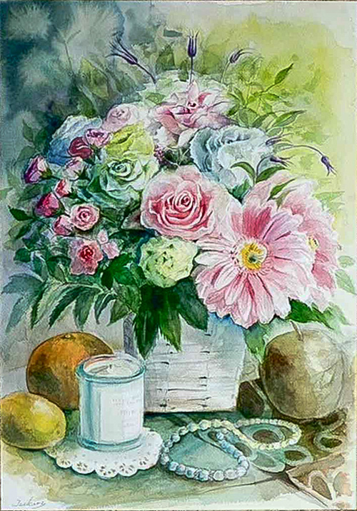 第4回鈴木妙子水彩画展2026｜近鉄百貨店 四日市店