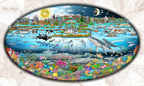 チャールズ・ファジーノ3Dアート展｜近鉄百貨店 四日市店