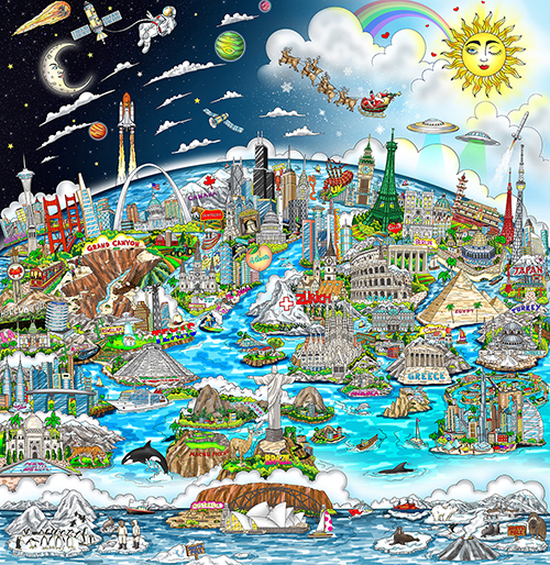 チャールズ・ファジーノ3Dアート展｜近鉄百貨店 四日市店