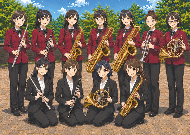 吹奏楽部ミニコンサートのイメージ写真