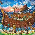 画家デビュー25周年記念芳岡ひできエアブラシの世界