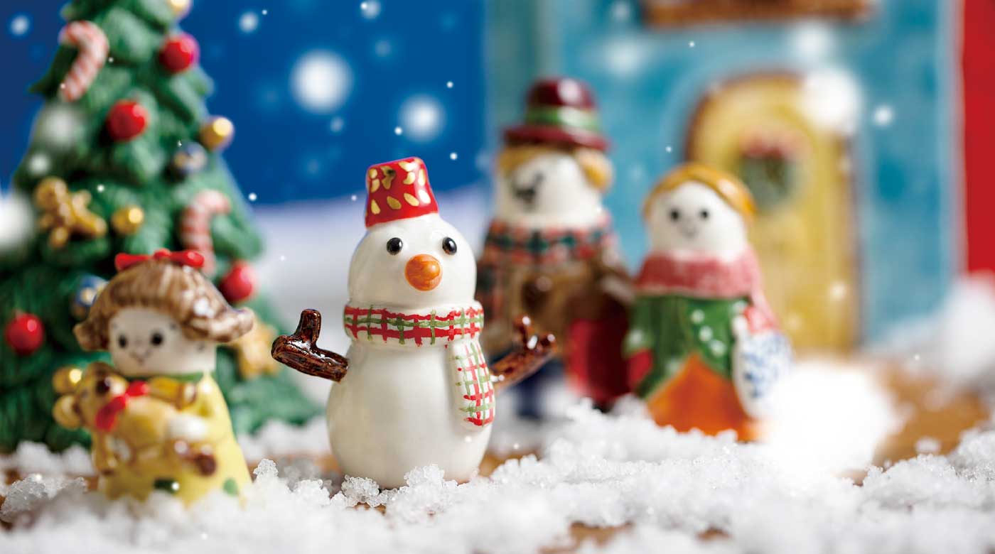 うえのえみ クリスマス限定 クリスマスの使い ちび人形 近鉄のクリスマスフェア｜近鉄百貨店