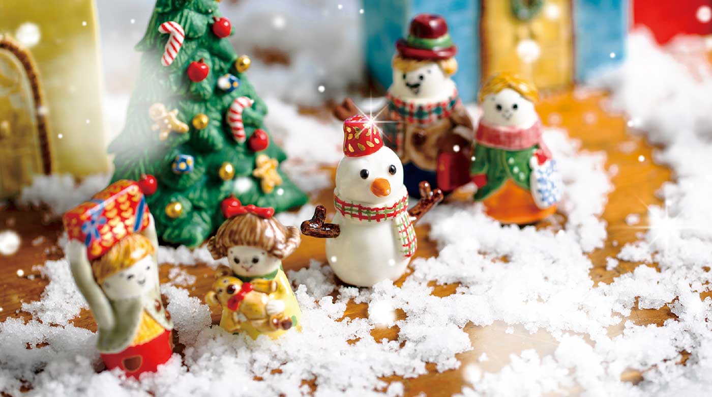 うえのえみ クリスマス限定 クリスマスの使い ちび人形 近鉄の