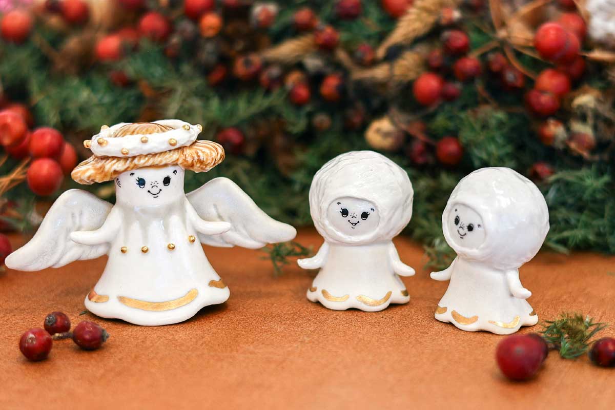 うえのえみ クリスマス限定 クリスマスの使い ちび人形 うえのえみ クリスマス限定 クリスマスの使い ちび人形 近鉄の