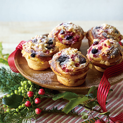 シュトロイゼルロール ミックスベリー