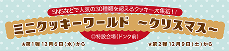ミニクッキーワールド　クリスマス